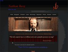 Tablet Screenshot of nathanberg.com